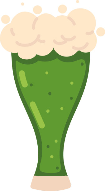 绿色大杯啤酒图片下载