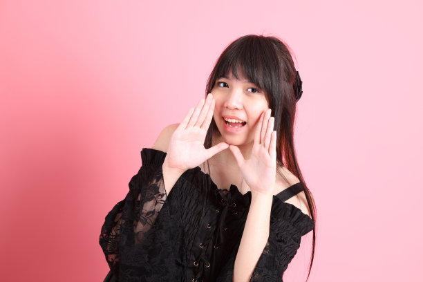 可爱的哥特式的女孩图片下载