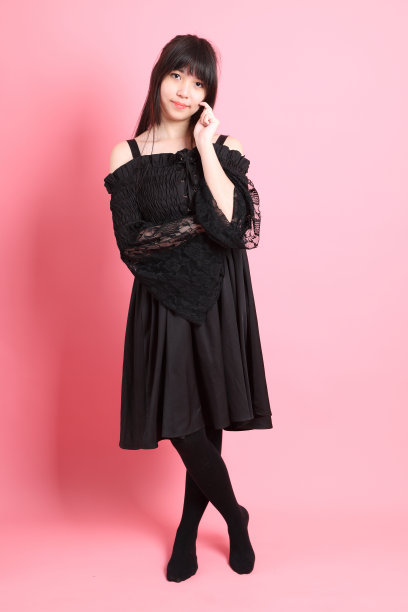 可爱的哥特式的女孩图片下载