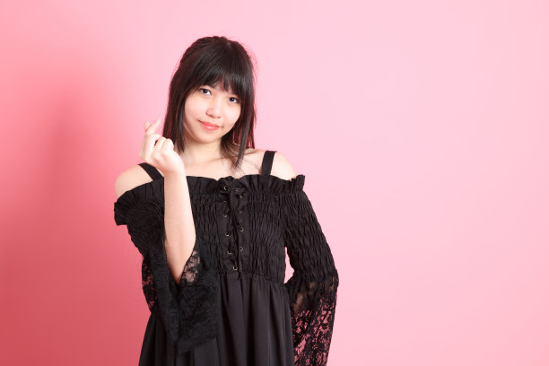 可爱的哥特式的女孩图片下载