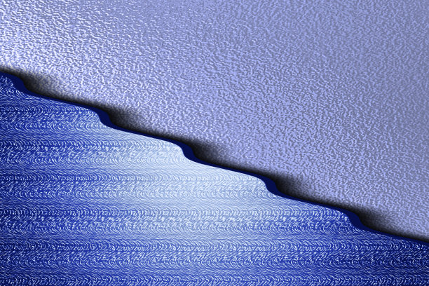 摘要蓝色阴影粗糙几何高科技背景。未来科技现代旗帜设计。图片下载