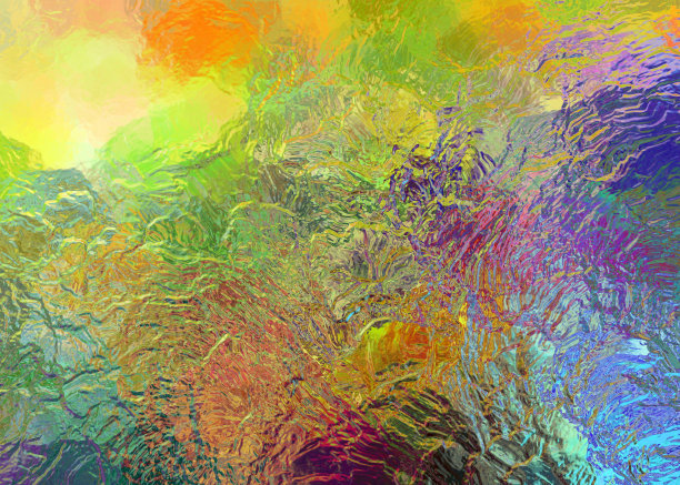 彩色彩色玻璃，艺术抽象背景图片下载