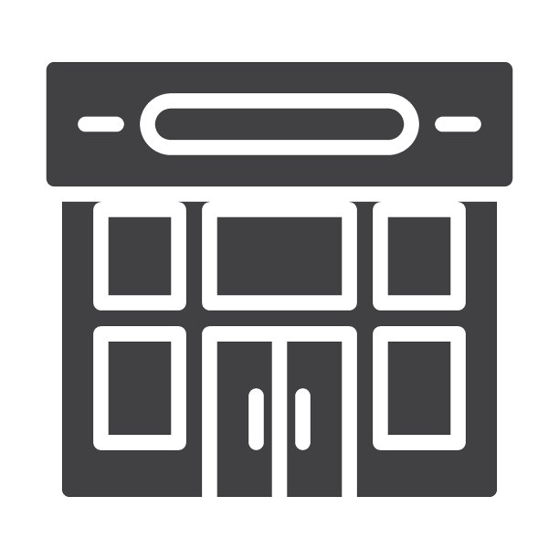 医院建筑矢量图标图片下载