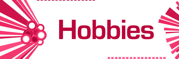 爱好粉色图形水平图片下载