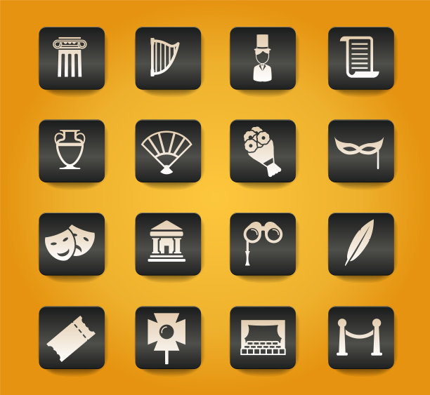 剧院简单的图标图片下载