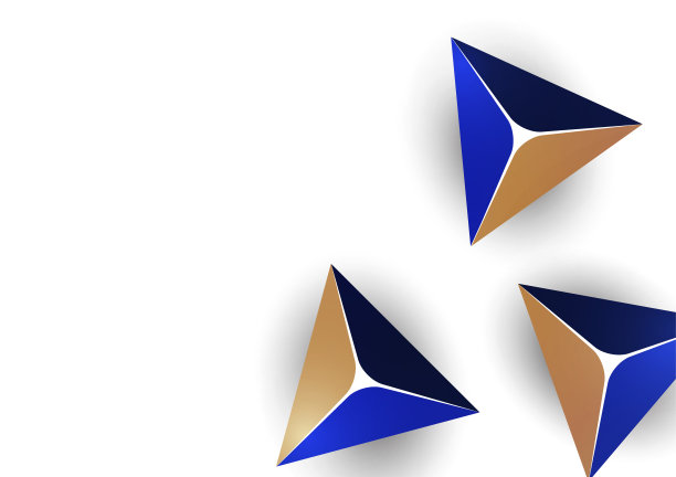 三角形,金字塔。抽象的彩色背景与明亮的几何元素。向量图片下载