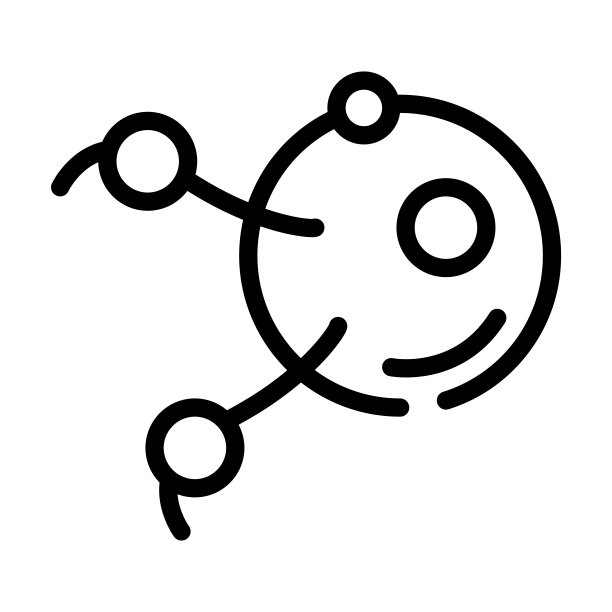 复制细线图标。女人，子宫线性图标从化学概念孤立轮廓符号。矢量插图符号元素的网页设计和应用程序。图片下载