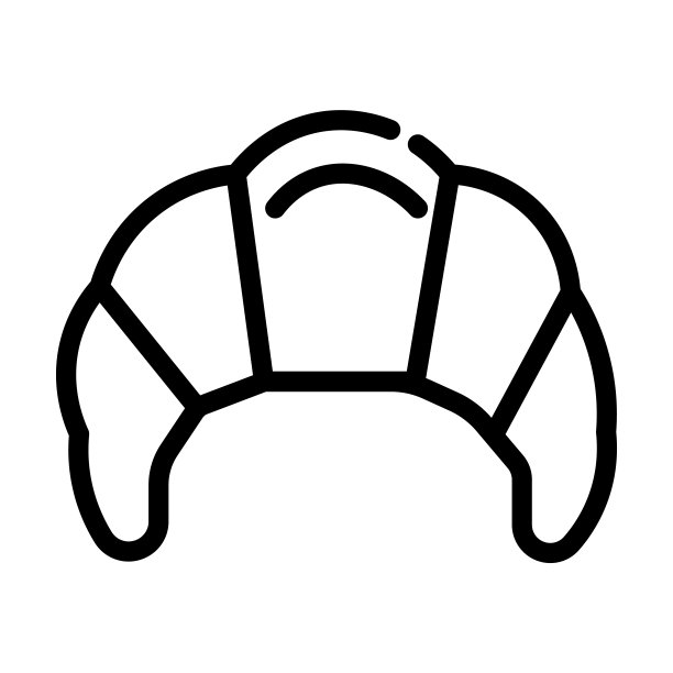 法国细线图标。饮品、餐厅的线性图标源自食物概念孤立的轮廓标志。矢量插图符号元素的网页设计和应用程序。图片下载