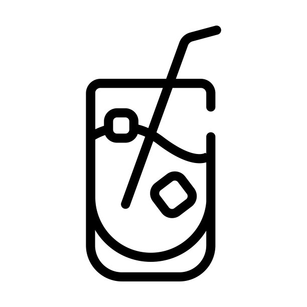 汤姆·柯林斯细线图标。鸡尾酒，果汁线性图标从饮料概念孤立的轮廓标志。矢量插图符号元素的网页设计和应用程序。图片下载