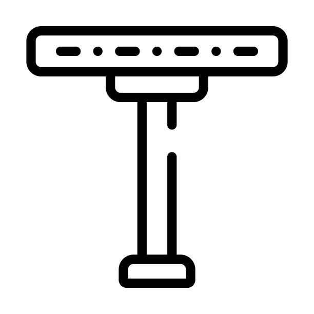 骨头棒细线图标。鱼竿、线形图标从建筑概念孤立轮廓标志。矢量插图符号元素的网页设计和应用程序。图片下载