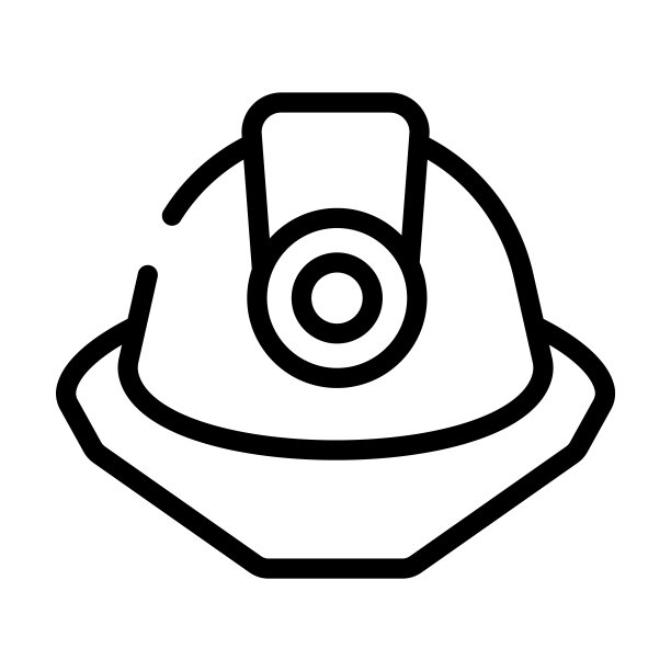 安全帽细线图标。保护，设备线性图标从施工概念孤立轮廓标志。矢量插图符号元素的网页设计和应用程序。图片下载