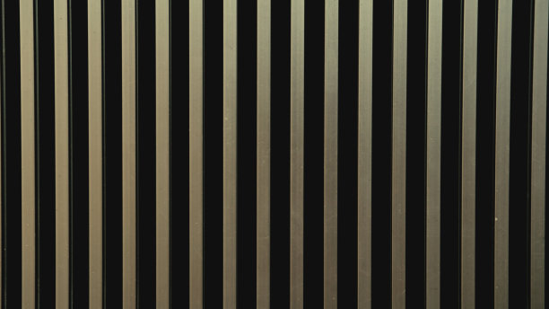 抽象图案与黄金金属墙壁装饰薄片掩蔽房间加热器翅片图片下载