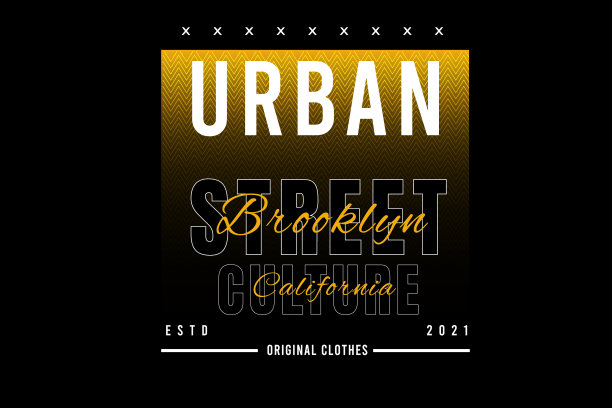 城市街头文化，加州布鲁克林图片下载