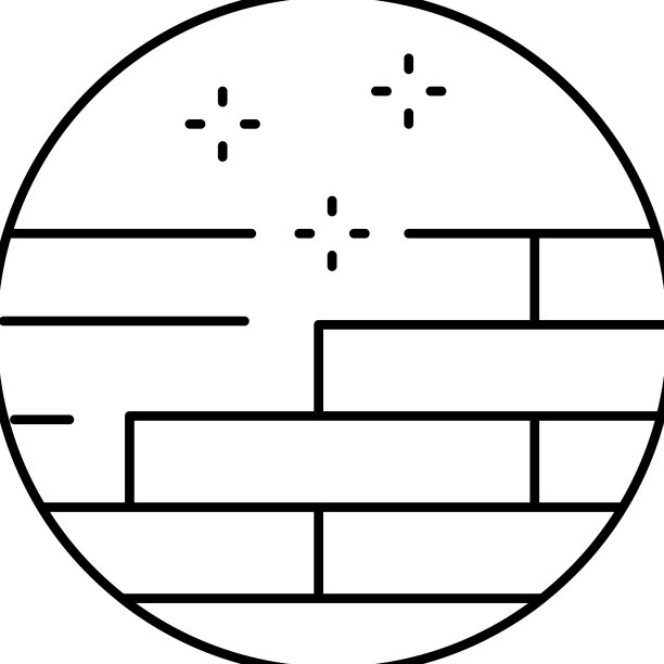 硬木地板涂饰线图标图片下载