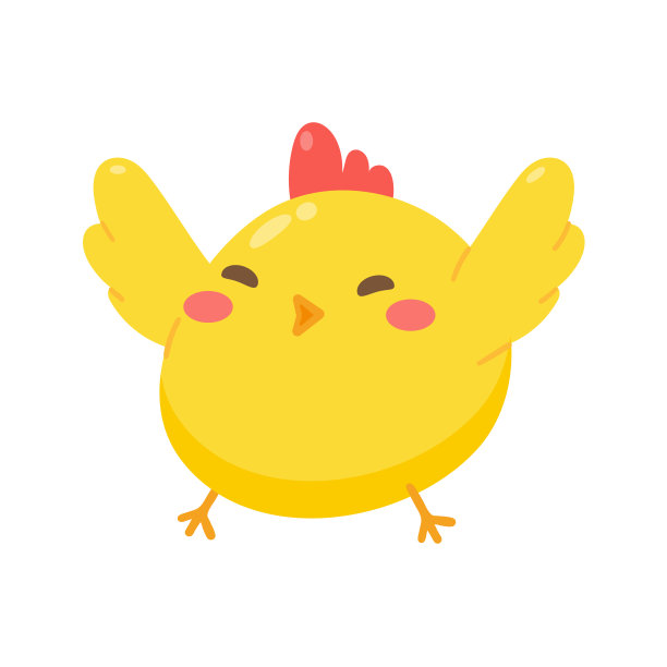 卡通小鸡在复活节孵蛋。为孩子们装饰贺卡图片下载