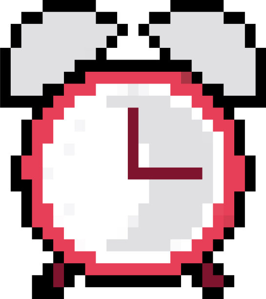 闹钟像素图片下载