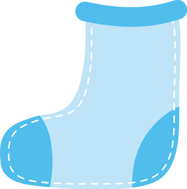 婴儿袜子图标图片下载