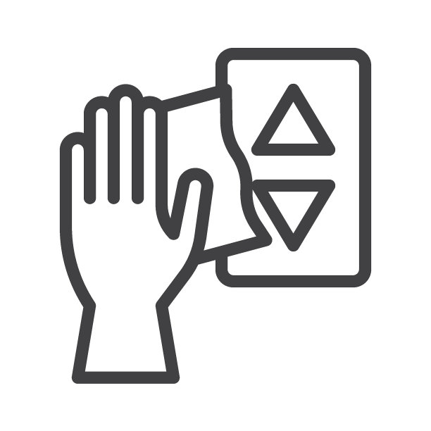 电梯按钮清洗线图标图片下载