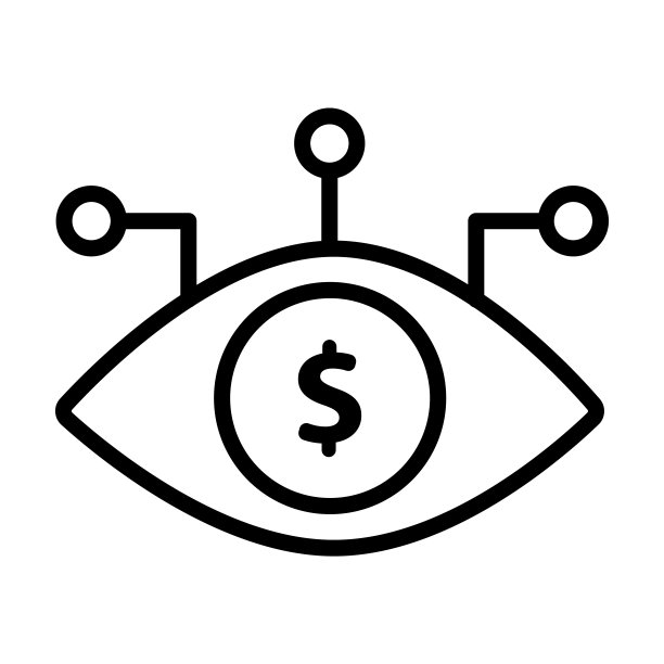 仿生隐形眼镜图标来自众筹收集。薄线性仿生隐形眼镜，镜片，眼睛轮廓图标孤立在白色背景。线矢量仿生隐形眼镜符号，符号为网和。图片下载