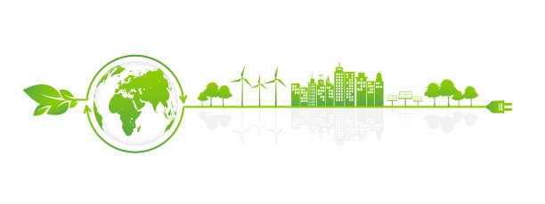为世界环境日、地球日、生态友好和可持续发展概念设计横幅，矢量插图图片下载