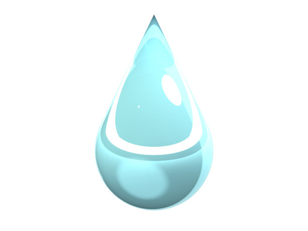 液滴的3DCG图图片下载