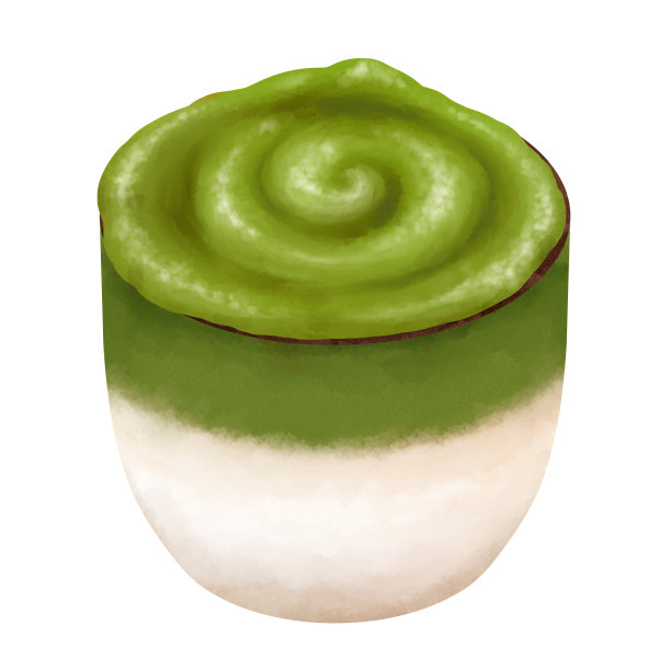 抹茶味达尔戈纳咖啡图片下载