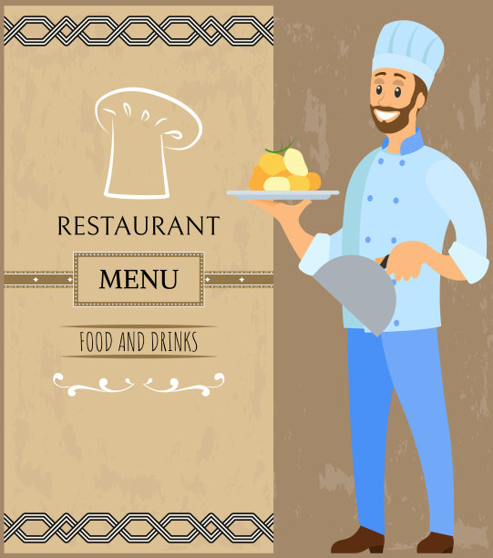 男人拿着装着速食的盘子和盖子图片下载