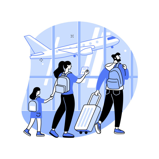 家庭度假抽象概念图片下载