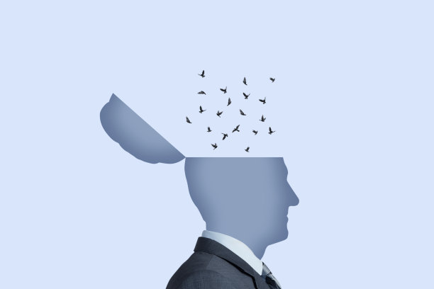 从开放思想中释放出来的鸟儿图片下载