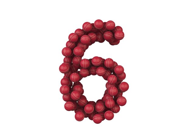 板球主题字体编号6图片下载