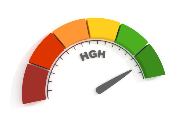 生长激素水平测量装置。三维渲染图片下载