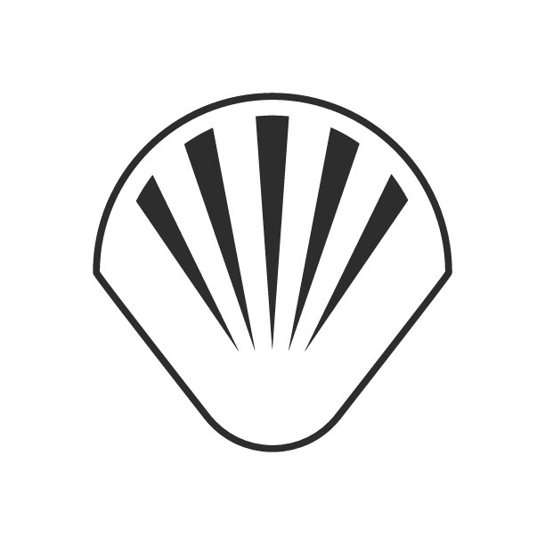 海贝壳矢量图标插图概念设计图片下载