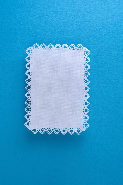 空白的白色剪纸艺术的贺卡或信息说明图片下载