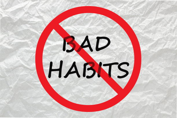 坏习惯的迹象图片下载
