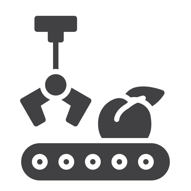 水果输送机矢量图标图片下载