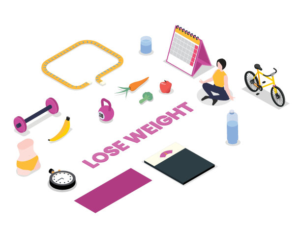 年轻女子在运动工具附近做瑜伽图片下载