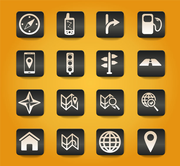 导航简单的图标图片下载