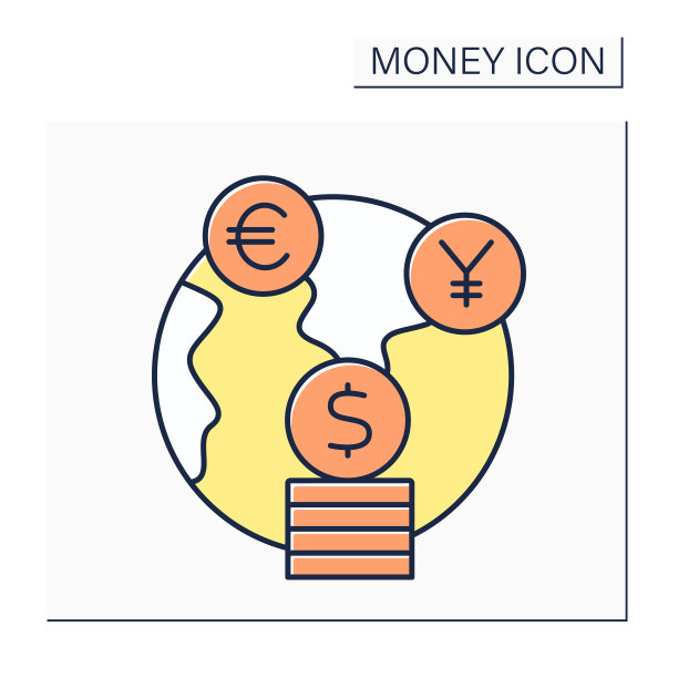 外汇颜色图标图片下载