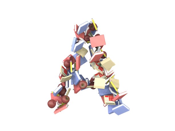 学校用品主题字体图片下载