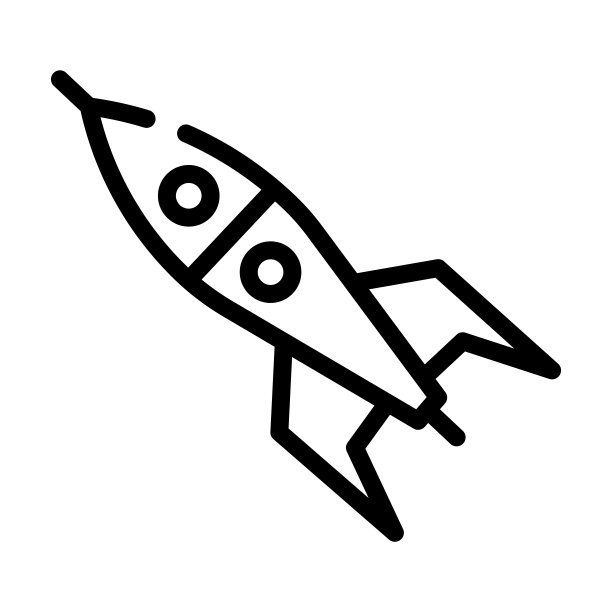 太空火箭细线图标。火箭，天文学线性图标从天文学概念孤立的轮廓符号。矢量插图符号元素的网页设计和应用程序。图片下载