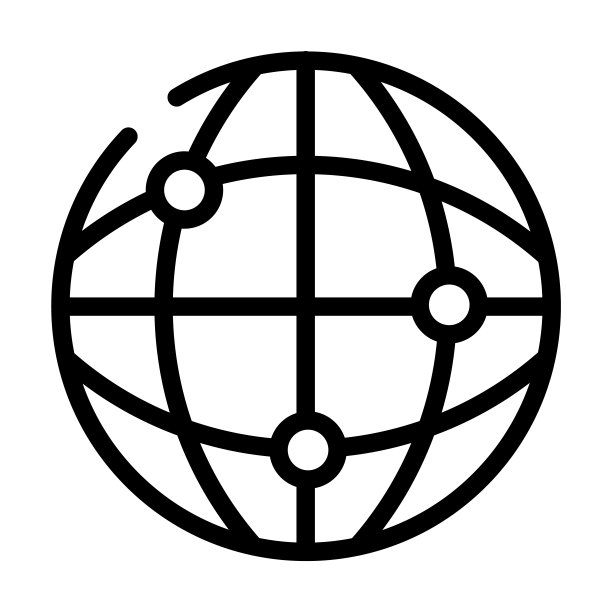 地球网格细线图标。地球，全球线性图标从酒店概念孤立的轮廓标志。矢量插图符号元素的网页设计和应用程序。图片下载