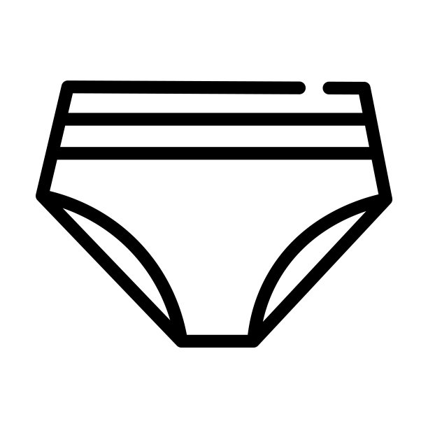 内裤细线图标。裤子、服装的线性图标来自服装概念孤立的轮廓标志。矢量插图符号元素的网页设计和应用程序。图片下载