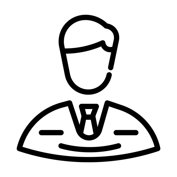 头盔上有商人细线的图标。专业，员工线性图标从行业概念孤立轮廓标志。矢量插图符号元素的网页设计和应用程序。图片下载