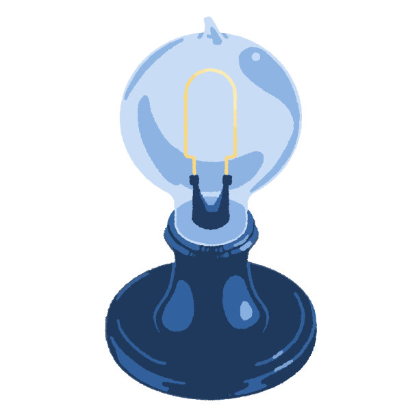 爱迪生发明的灯泡图片下载