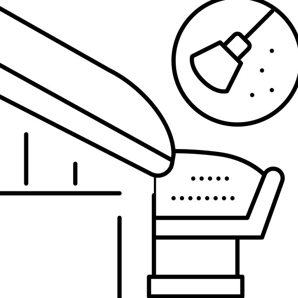 排水沟清理线图标图片下载