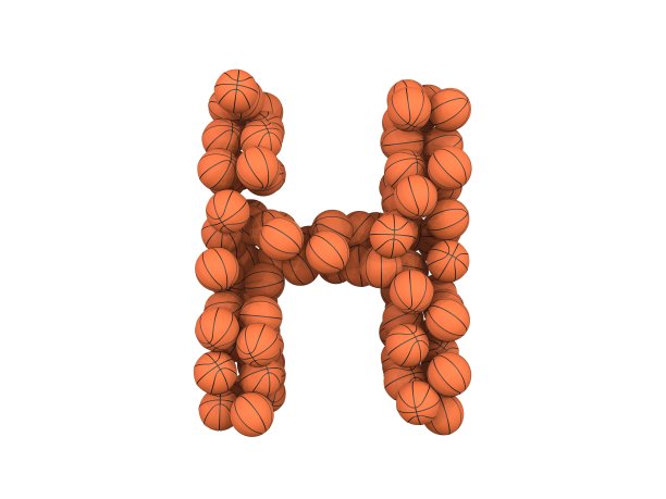 篮球主题字体图片下载