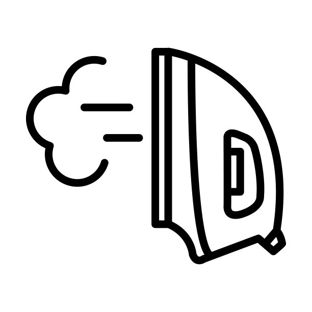 擦拭清洁收集的铁图标。细线擦铁，房子，家务轮廓图标孤立在白色背景上。线矢量擦铁符号，网络和移动符号。图片下载