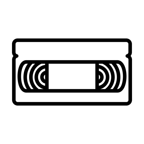 电影VHS磁带图标图片下载