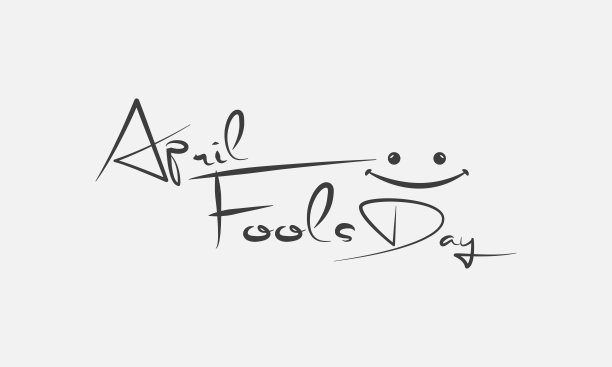 愚人节。为横幅，卡片，海报，背景的恶作剧主题模板。素材图片