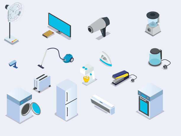 工作室里的电器图片下载